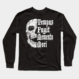 Tempus Fugit Memento Mori Long Sleeve T-Shirt
